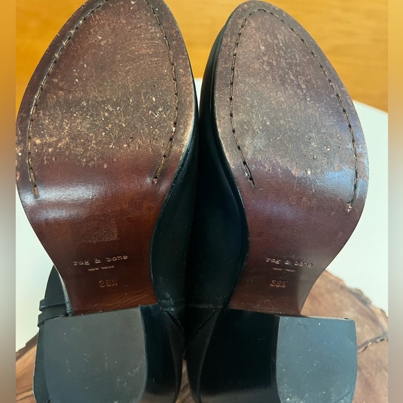 Rag and Bone Kenny Leather Ankle Strap Clog - Picture 5 of 8